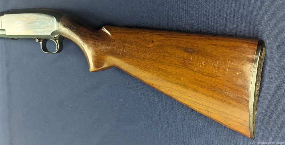 Fine Vintage 1936 Winchester Model 12 16 Ga Shotgun-img-24