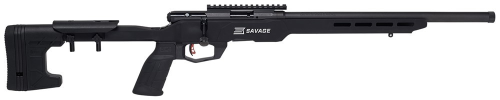 Savage B17 Precision Bolt Action 17 HMR Rifle 18 10+1 Black -img-0