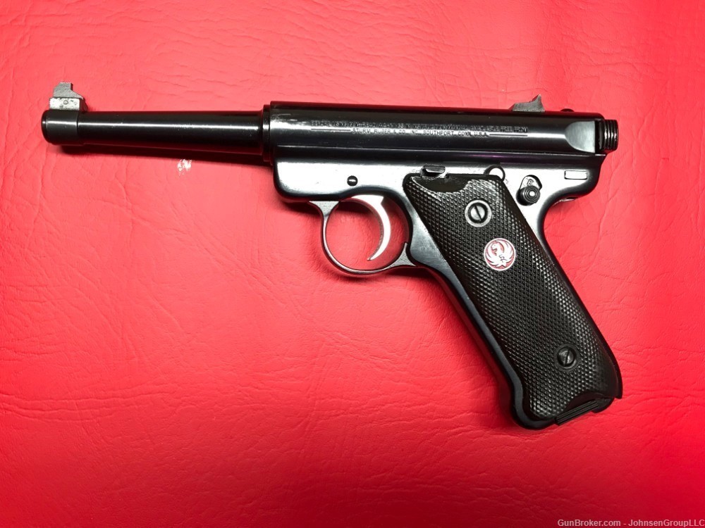 Ruger Mark II, .22 LR black finish pistol-img-1