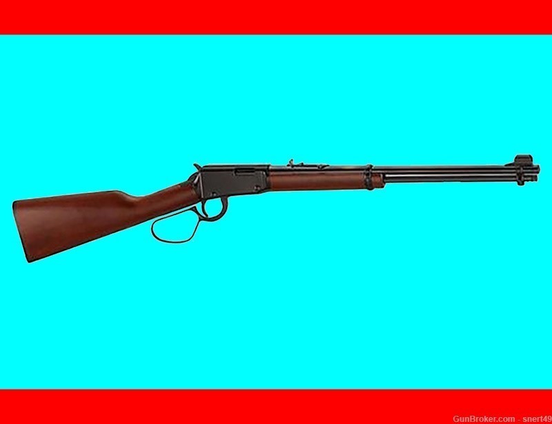 Henry Classic Lever Carbine 22 S/L/LR 18.5" LgLoop Walnut 15 LR/21 S H001LL-img-0