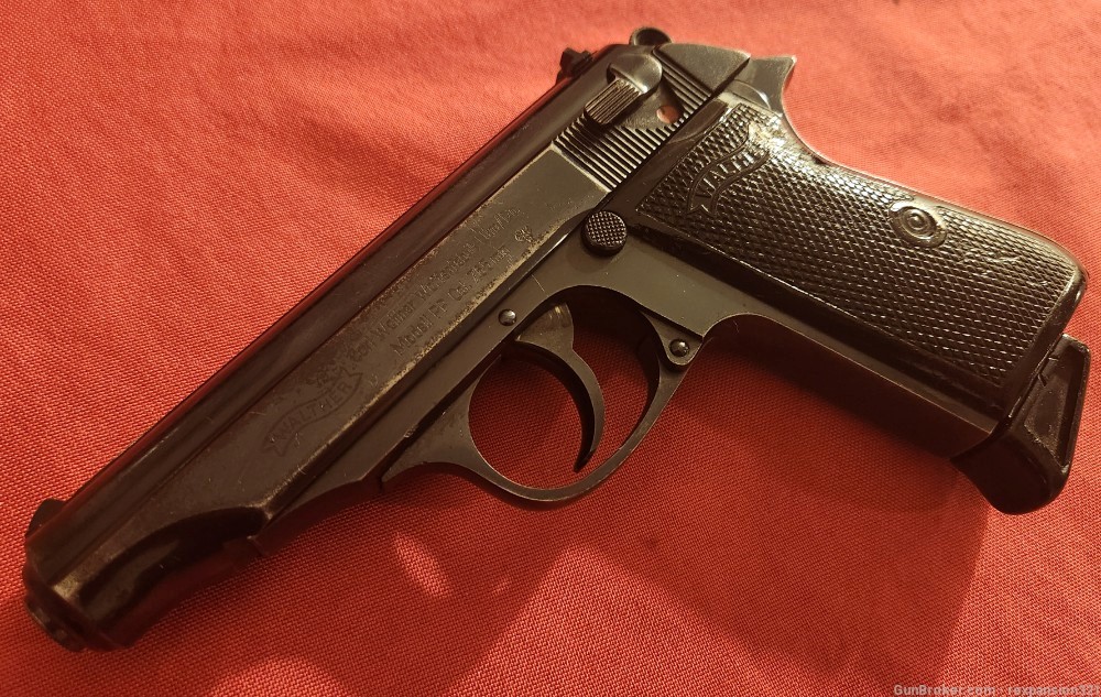 Rare Rheinland Police 1965 Walther PP .32ACP/ 7.65mm German-img-5