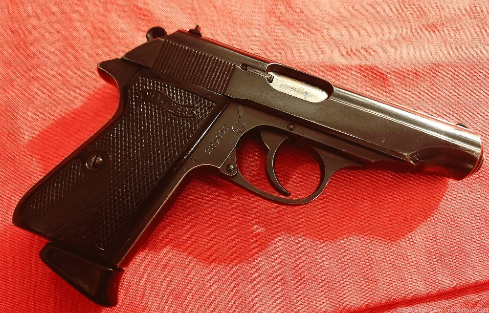 Rare Rheinland Police 1965 Walther PP .32ACP/ 7.65mm German-img-0