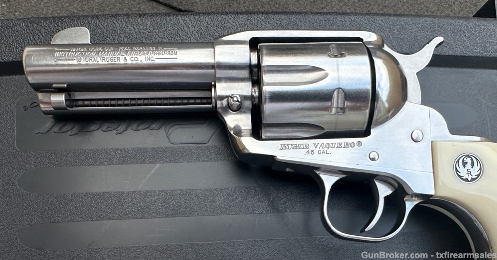 Rare Ruger Old Model Vaquero Sheriff's .45 LC, 3 ¾” Barrel, Made in 2003-img-4