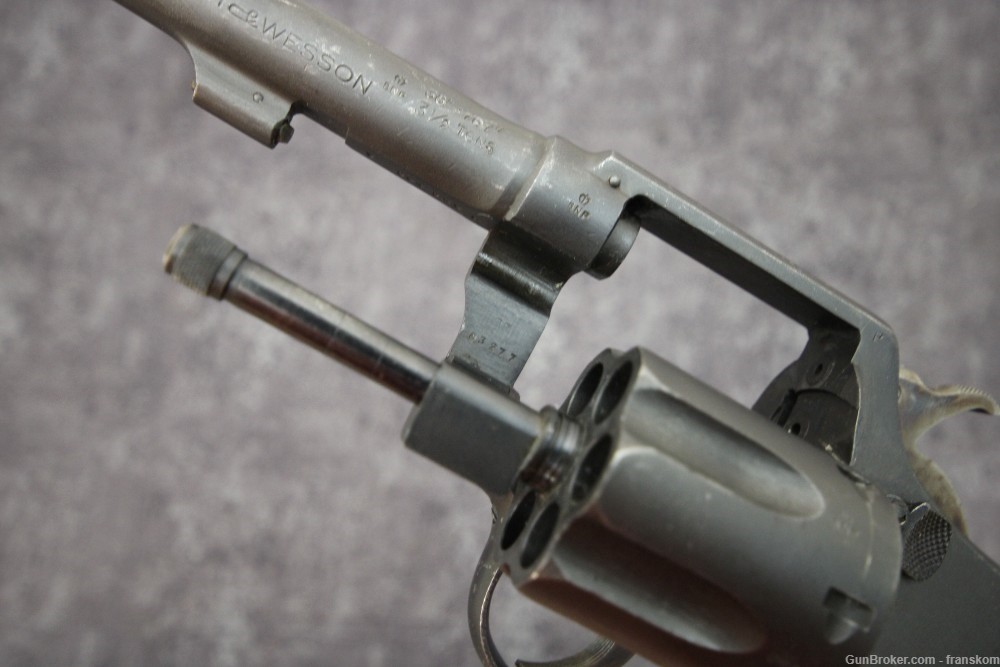 Smith & Wesson Victory Model "Lend Lease" British in 38 S&W with 5" Barrel.-img-17