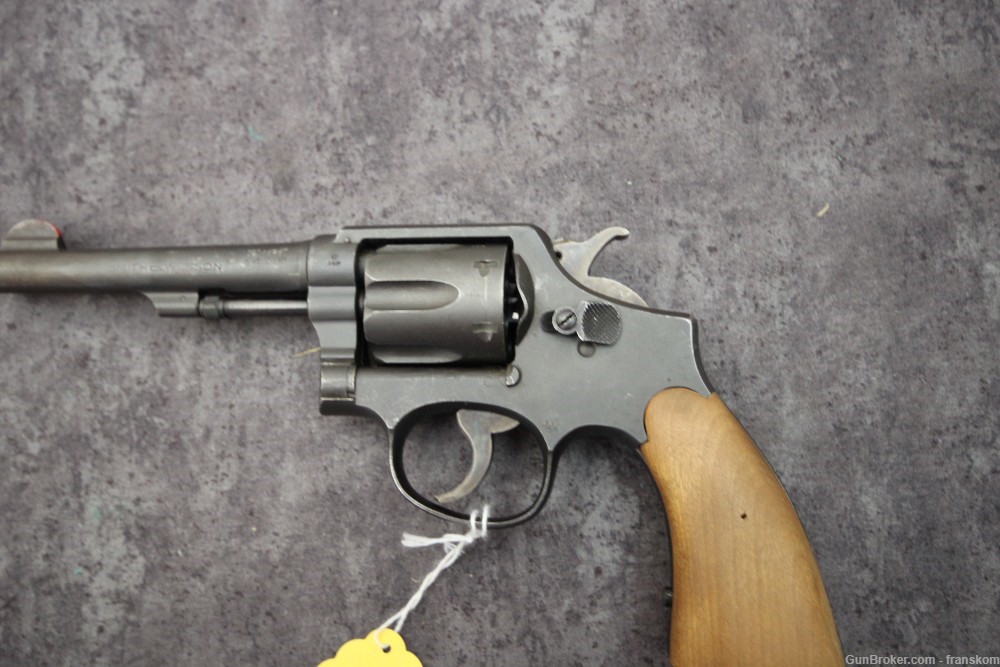 Smith & Wesson Victory Model "Lend Lease" British in 38 S&W with 5" Barrel.-img-7