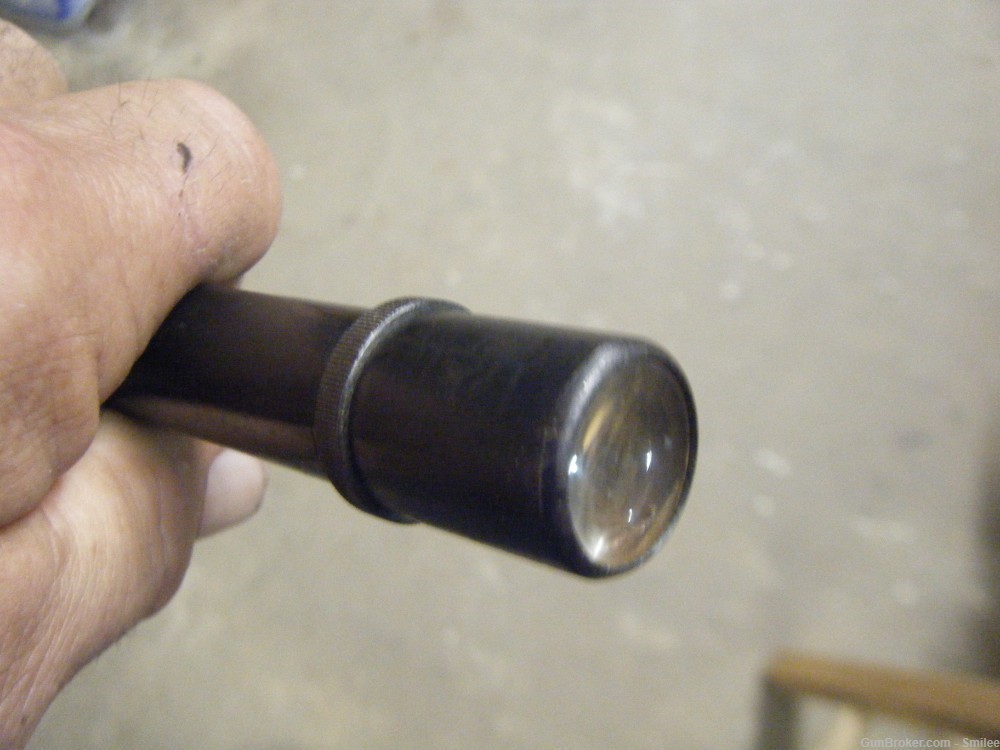 Wee Weaver 3/4" tube vintage rifle scope for parts or repair-img-2