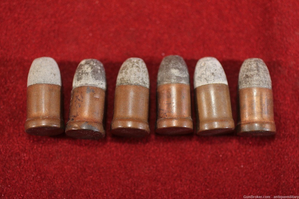 6 Perrin Cartridges - US Civil War Era - 12mm-img-0