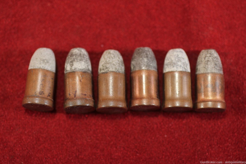 6 Perrin Cartridges - US Civil War Era - 12mm-img-1