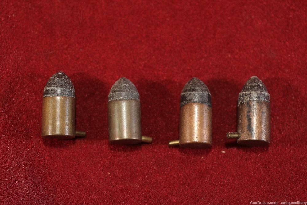 4 Pinfire Cartridges - 12mm -img-1