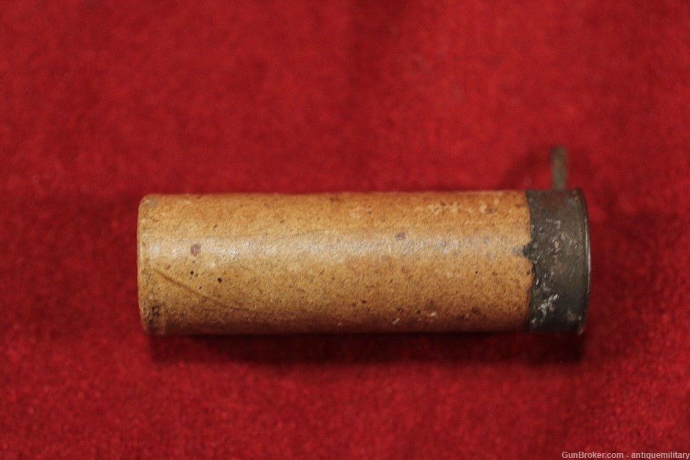 1861 Dated Eley London 12 Gage Pinfire Shotgun Shell - Loaded-img-1