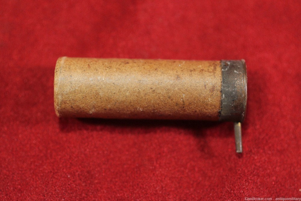 1861 Dated Eley London 12 Gage Pinfire Shotgun Shell - Loaded-img-0