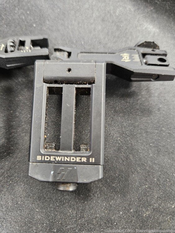 Strike Industries Sidewinder BUIS VII BLK Version II Offset Iron Sights-img-5