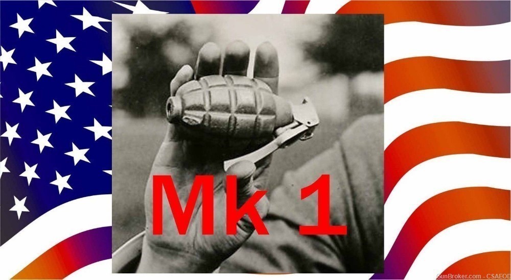 U.S.MK 1 GRENADE MANUAL GRENADE AND FUZE HANDBOOK WW1 RARE EDITION CD-img-1