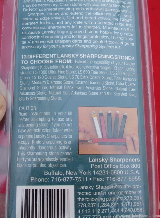 Knife Sharpening Gear/Tools, Lansky/Speedy Sharp/Smith Whetstones  JM-img-4
