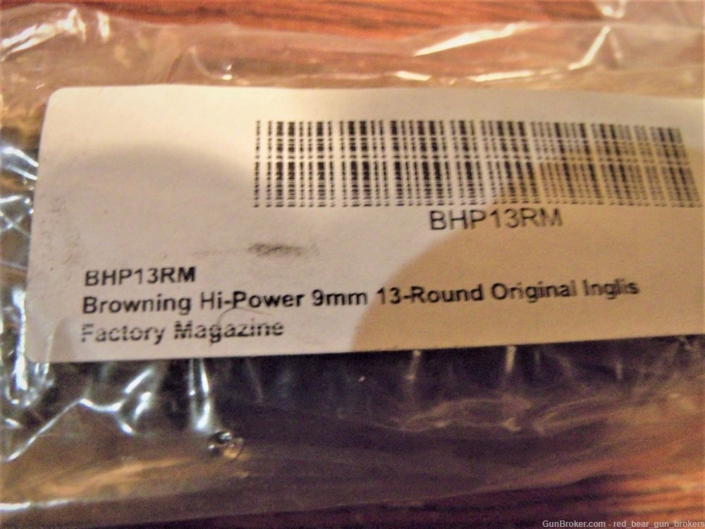 Browning Hi-Power 9mm 13-Round Original Inglis Factory Magazine-img-5