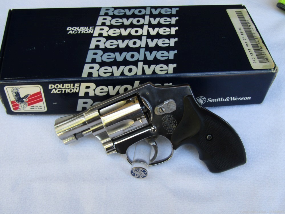 Smith & Wesson Model 940-1 9mm Centennial Stainless, 2" Barrel-img-0