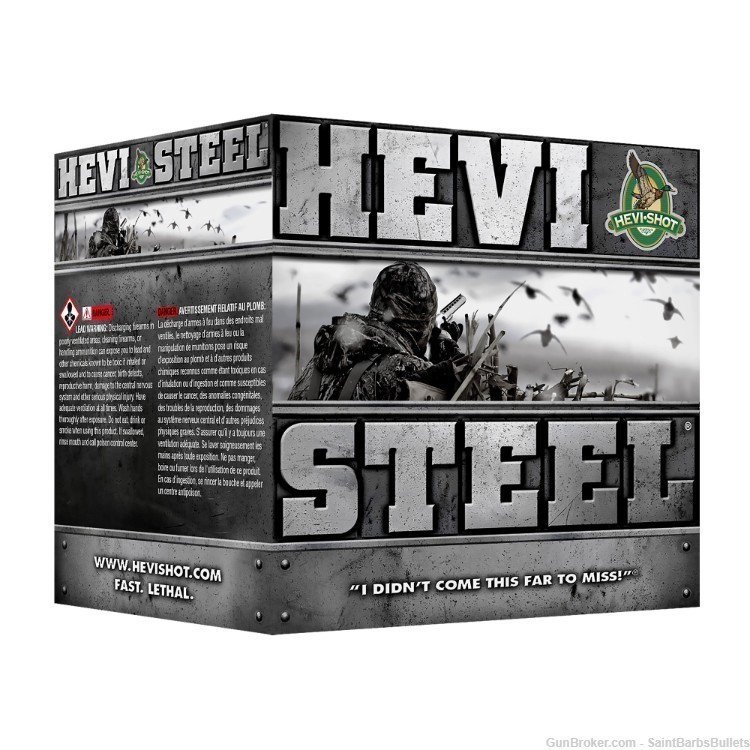 HEVI-Steel 20 Gauge 3" 1400fps 7/8z oz. #2 - 25 Rounds-img-0