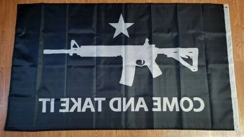 AR15 "Come And Take It" Flag 3ftx5ft-img-3