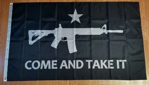 AR15 "Come And Take It" Flag 3ftx5ft-img-0