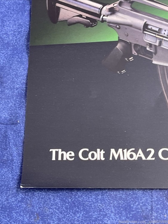 1984 Colt M16A2 Carbine Brochure Sheet A252-img-3