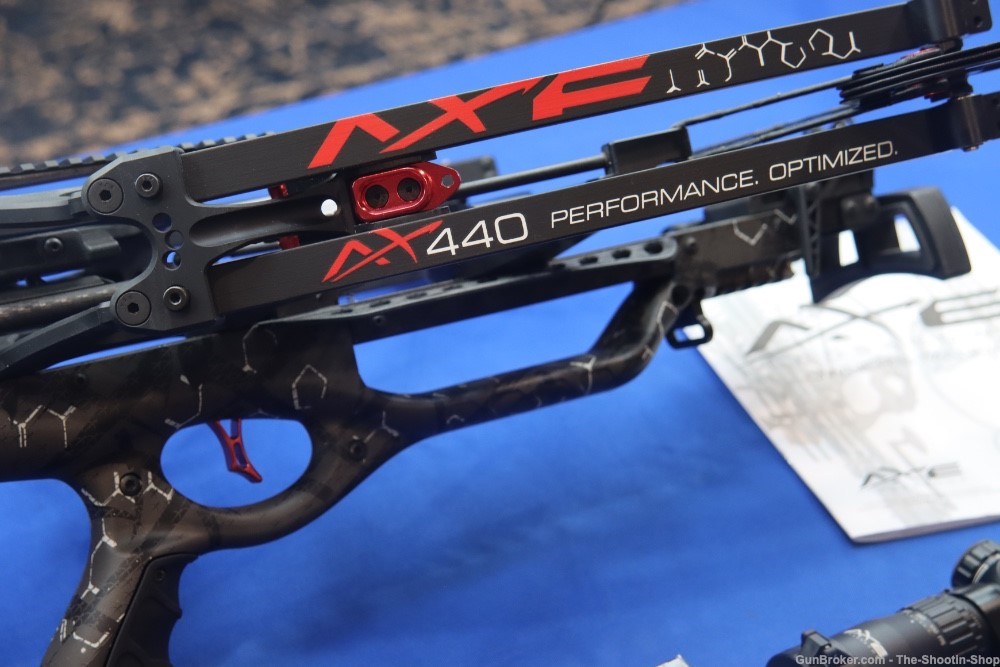 AXE Crossbow Model AX440 Package w/ Scope & Bolts High Performance Bow New -img-4