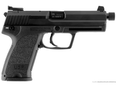 Heckler & Koch USP Tactical V1 Pistol H&K 9MM USP9 Adj Sights THREADED HK 9