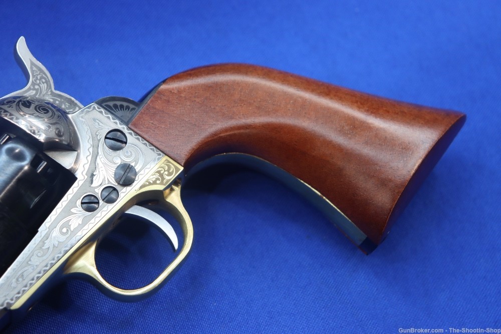 Taylors & Company Model 1860 Army Revolver 44CAL 8" Blackpowder ENGRAVED 44-img-7