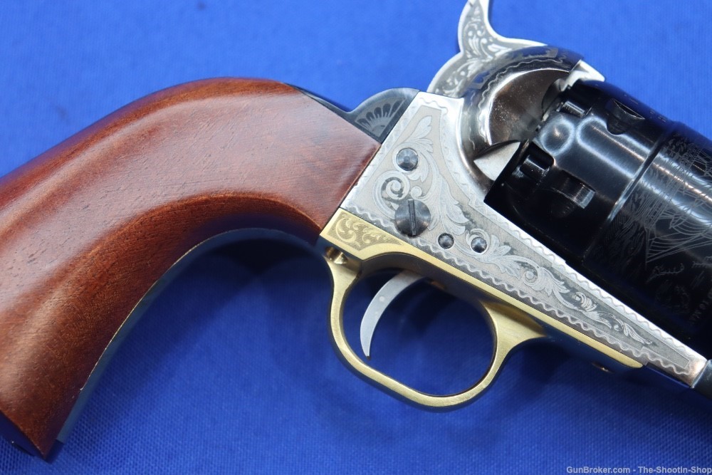 Taylors & Company Model 1860 Army Revolver 44CAL 8" Blackpowder ENGRAVED 44-img-14