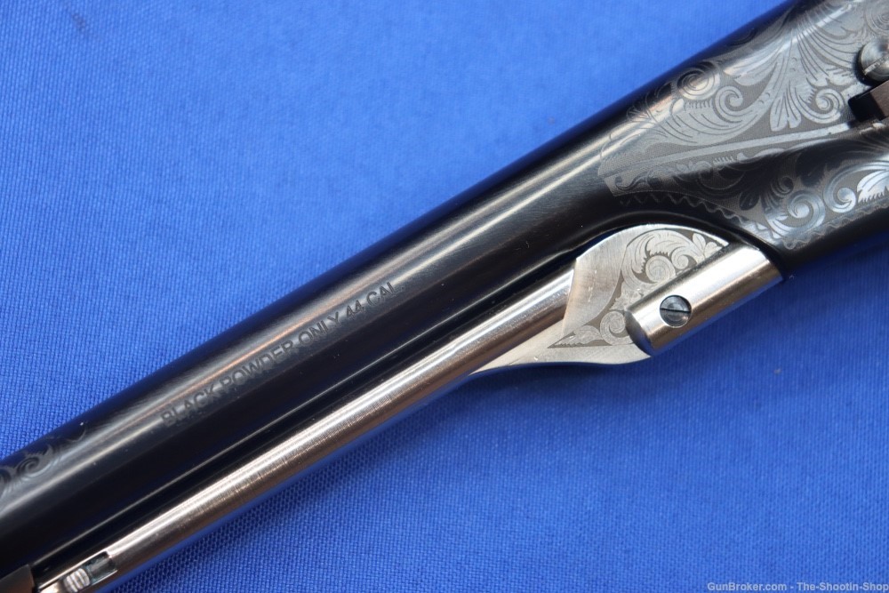 Taylors & Company Model 1860 Army Revolver 44CAL 8" Blackpowder ENGRAVED 44-img-3