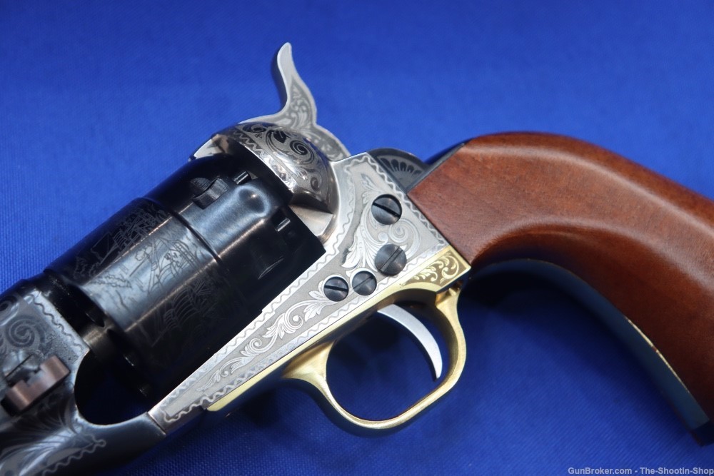 Taylors & Company Model 1860 Army Revolver 44CAL 8" Blackpowder ENGRAVED 44-img-6