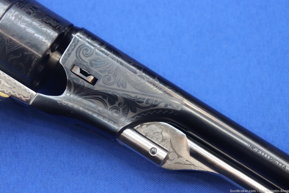 Taylors & Company Model 1860 Army Revolver 44CAL 8" Blackpowder ENGRAVED 44-img-11
