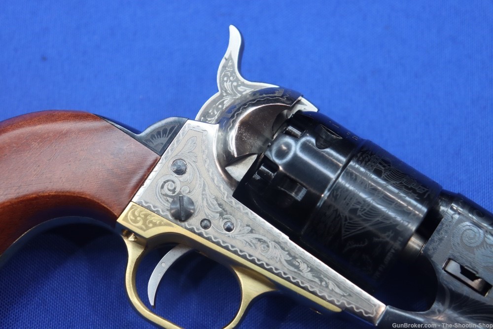 Taylors & Company Model 1860 Army Revolver 44CAL 8" Blackpowder ENGRAVED 44-img-13