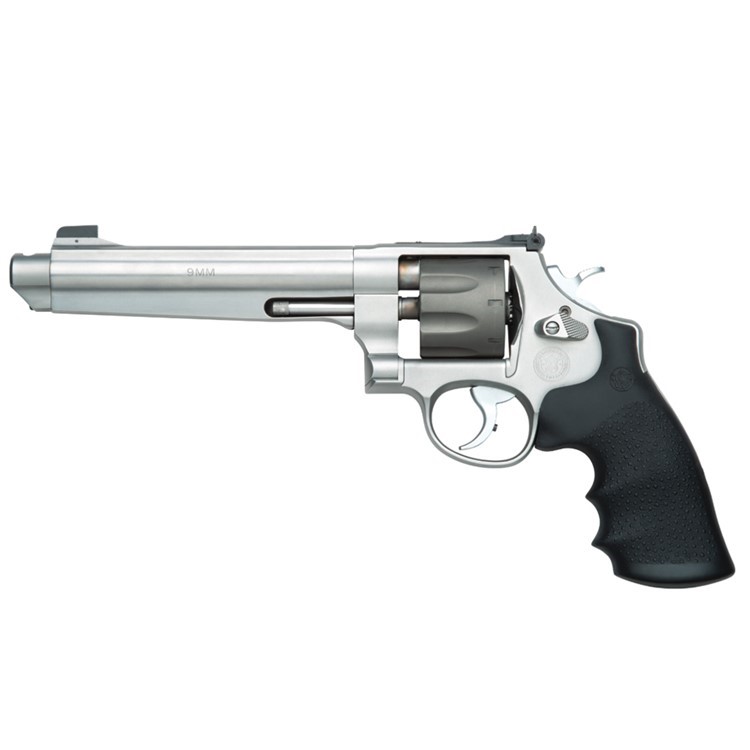 SMITH & WESSON Model 929 PC 9mm 6.5in 8rd Matte Silver Revolver (170341)-img-0