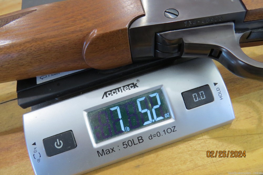Ruger No. 1 9.3x62mm Finish issues   Layaway available-img-44