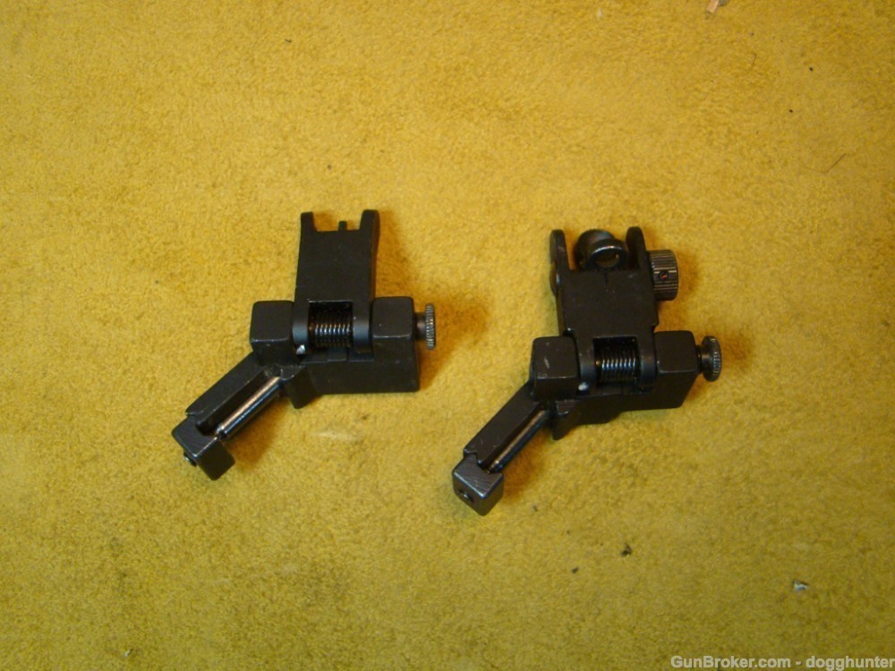 45 Degree Battle Sights Combo - HK Front Sight and  Rear, picatinny -img-1
