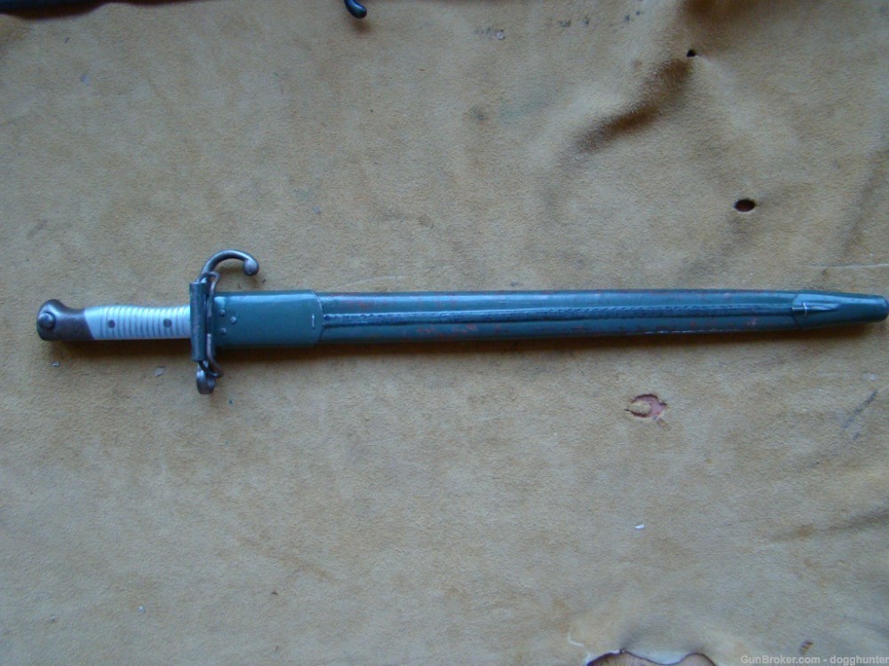 Weyersberg Kirschbaum &Co Solingen Modelo Argentino 1891 Sword Bayonet Scab-img-0