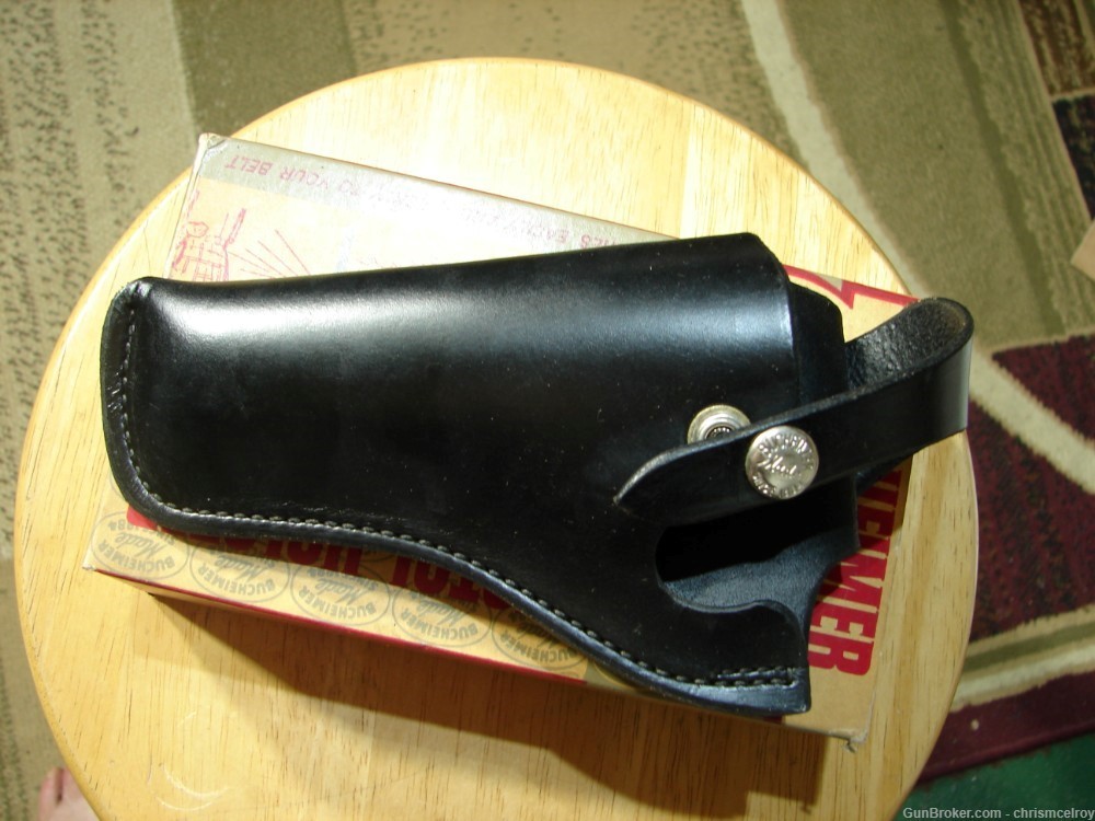 H&R 999 AND 922 HOLSTER BY BUCHEIMER NIB LH HAND UP TO 6" BARREL-img-6