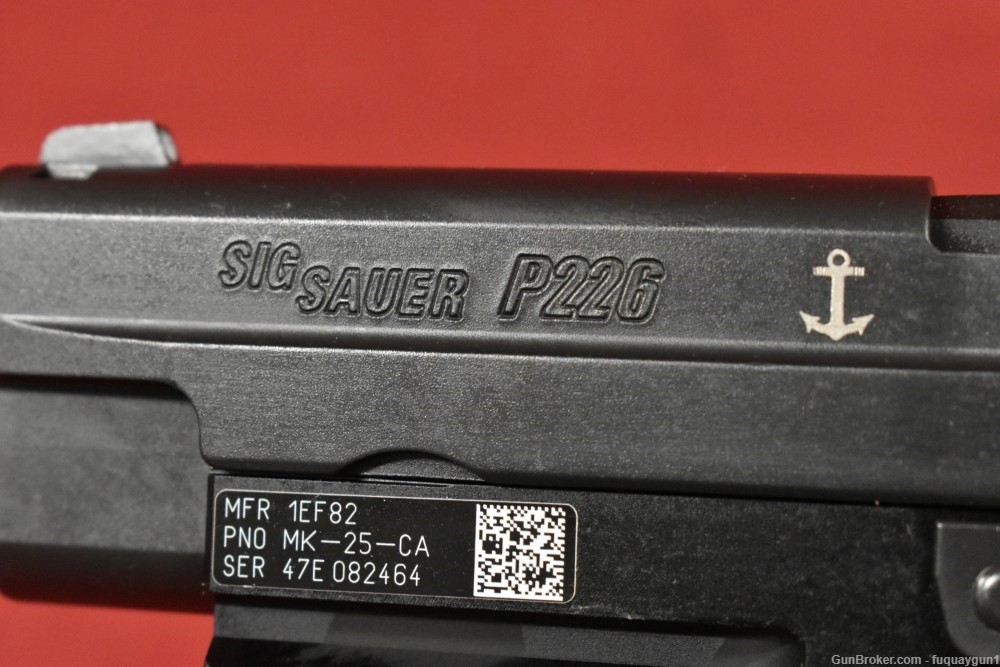 Sig Sauer MK25 P226 9mm 4.4" CA Legal Night Sights P226 MK25-img-7