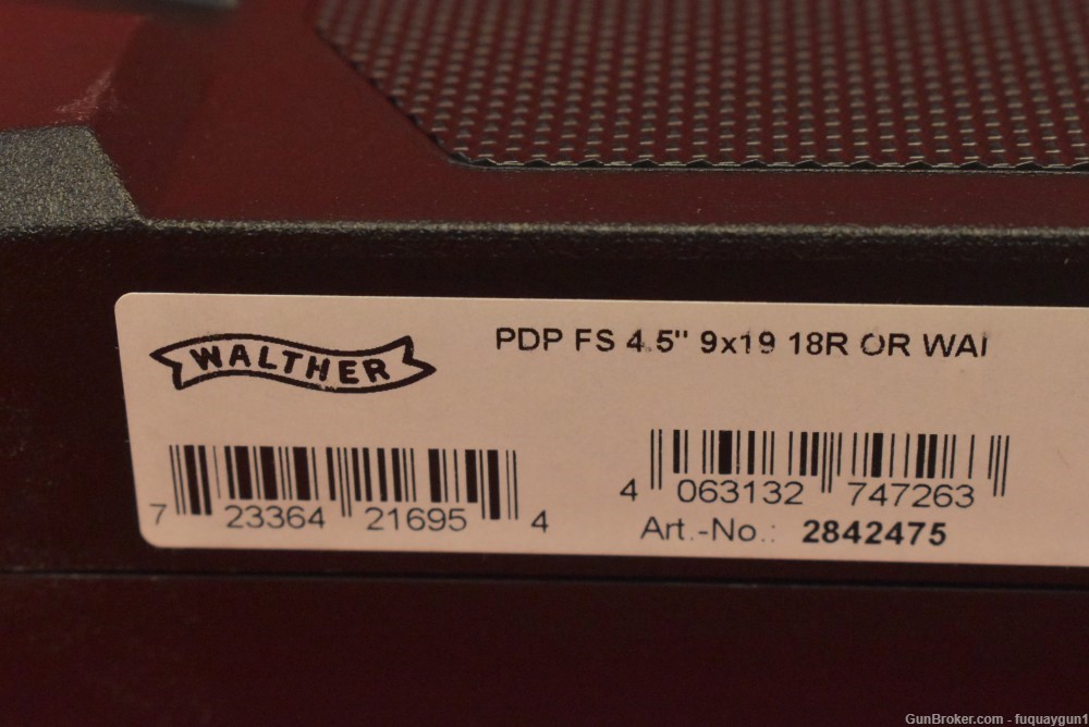 Walther PDP Full-Size 9mm 4.5" Optic Ready 2842475 PDP -img-9