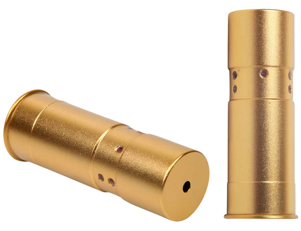 Sightmark Boresight, Red Laser for 12 Gauge, Brass, Includes Battery Pack &-img-0