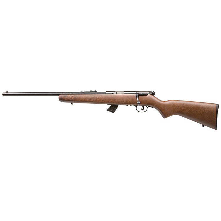 Savage Arms Mark II GL 22 LR Rifle 19 10+1 Satin Hardwood-img-0
