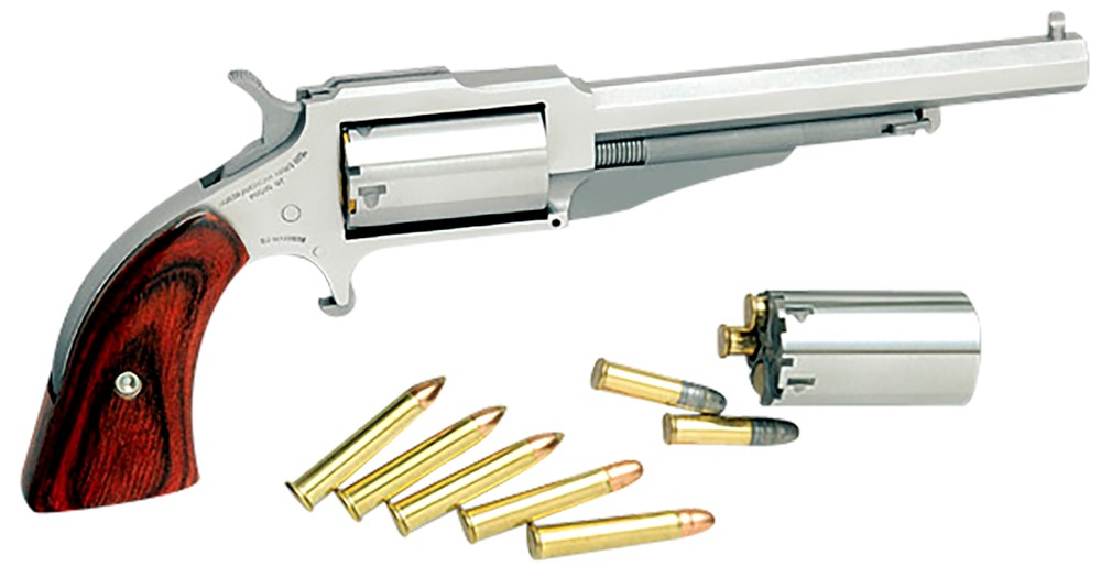 North American Arms 1860 The Earl CA Compliant 22 LR Revolver, 4 5+1 Stainl-img-0