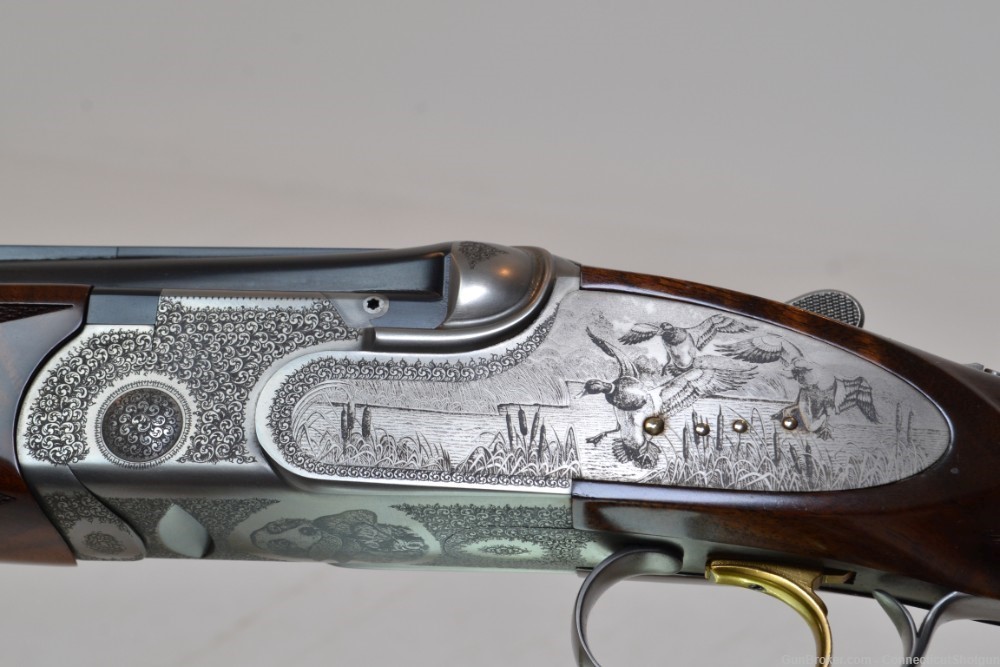 CSMC - A10, O/U Sidelock, Platinum Wildfowl, 12ga. 28” Barrels.-img-1