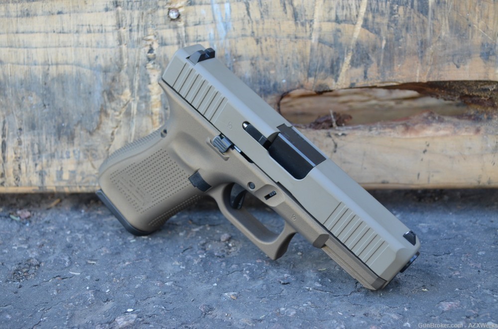 Glock 19 Gen 5 9mm X-Werks Magpul FDE Burnt Bronze G5 3 Mags New-img-2