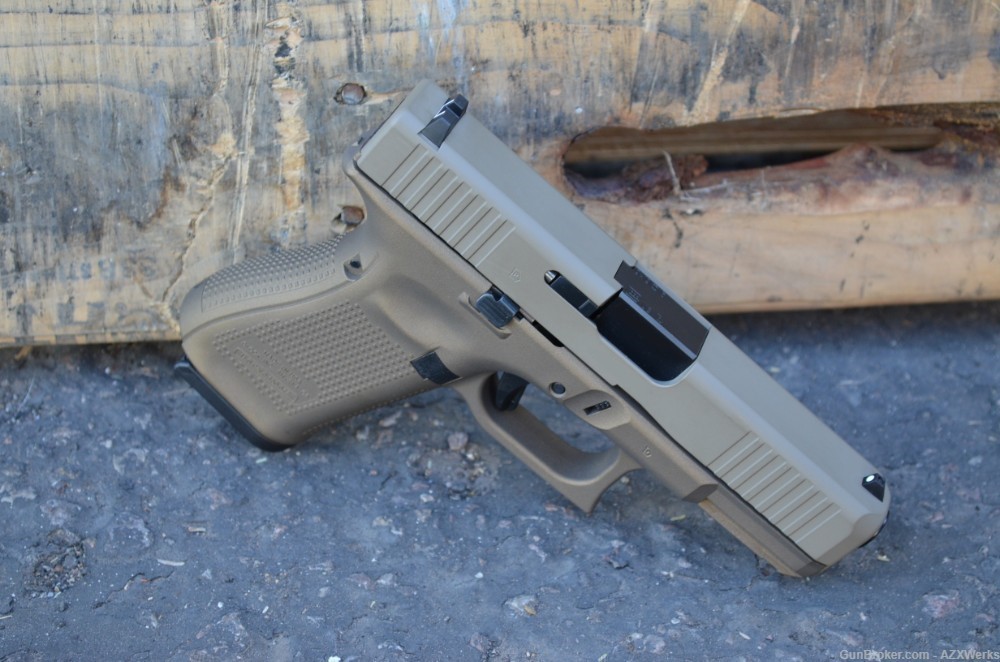 Glock 19 Gen 5 9mm X-Werks Magpul FDE Burnt Bronze G5 3 Mags New-img-3