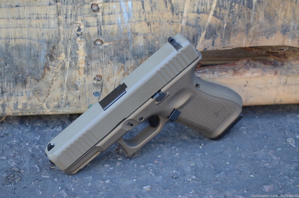 Glock 19 Gen 5 9mm X-Werks Magpul FDE Burnt Bronze G5 3 Mags New-img-1
