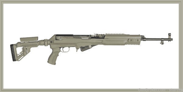 Fab Defense SKS Stock And Chassis System With Folding M4 / UAS Stock - Tan-img-1