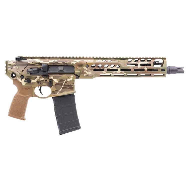 Sig Sauer MCX Custom Works 5.56x45mm 11.5" Multicam Pistol M-LOK Handguard-img-0
