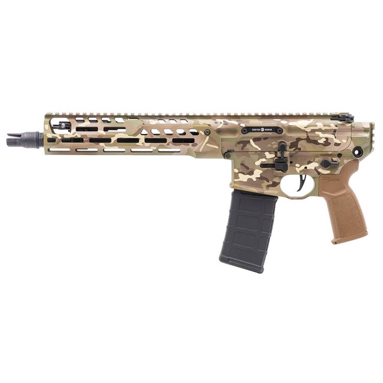 Sig Sauer MCX Custom Works 5.56x45mm 11.5" Multicam Pistol M-LOK Handguard-img-1