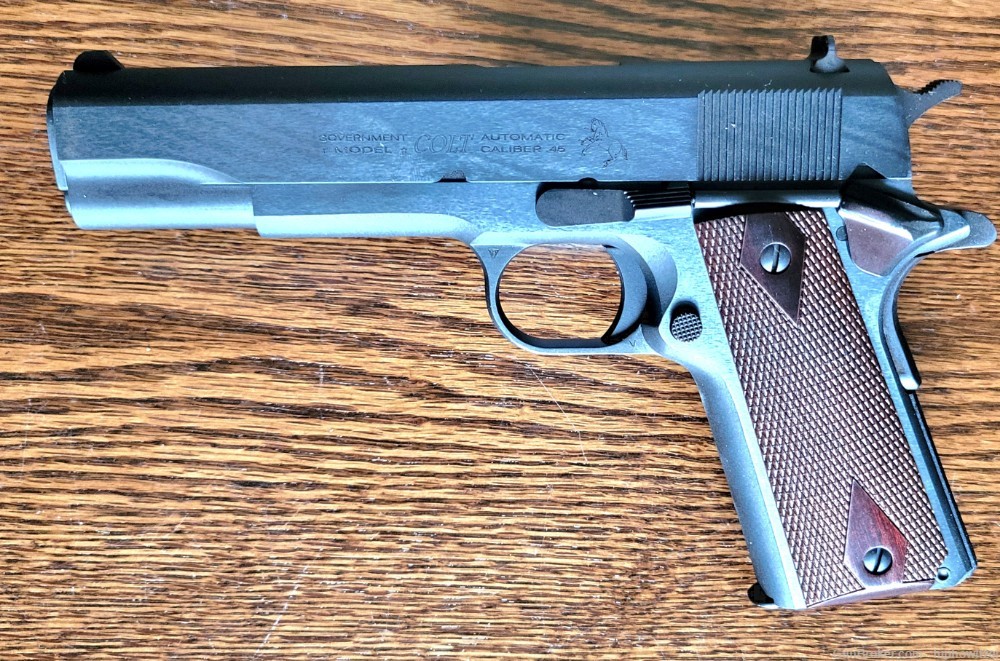Colt 1911 Government .45ACP 5"Bbl Blued - Unfired-img-1